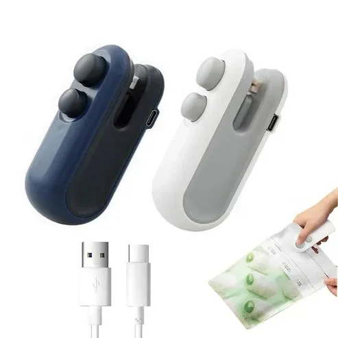 Portable Rechargeable Mini Sealer For Plastic Bags