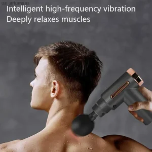 Smart Quiet Massage Gun with 4 Heads Ideal for athletes and home use Rs 1,406