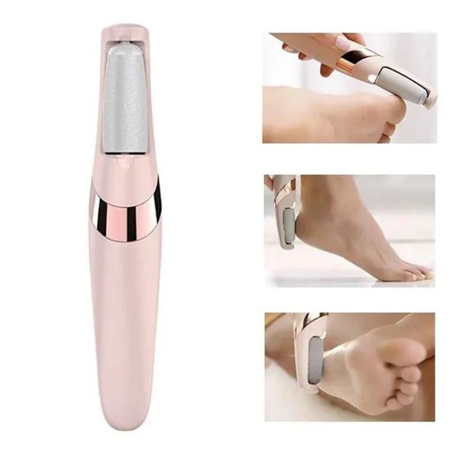 Rechargeable Electric Foot File – Callus Remover for Instantly Soft, Smooth Feet