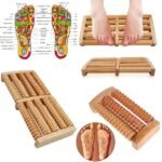 Wooden Foot Roller Massager