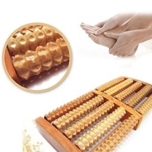 Wooden Foot Roller Massager