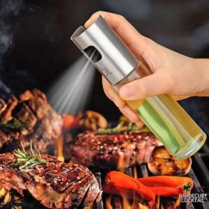 Glass Oil Spray Bottle 100ml – Multi-Use Kitchen Oil Sprayer for Cooking, BBQ, Baking & Salad Dressing