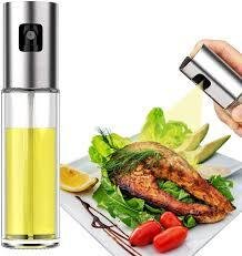 Glass Oil Spray Bottle 100ml – Multi-Use Kitchen Oil Sprayer for Cooking, BBQ, Baking & Salad Dressing